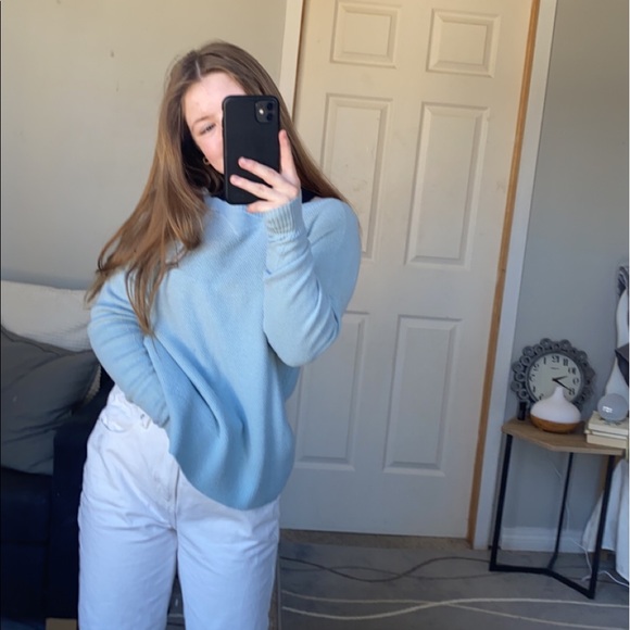 Blue American Eagle Sweater - Picture 6 of 8